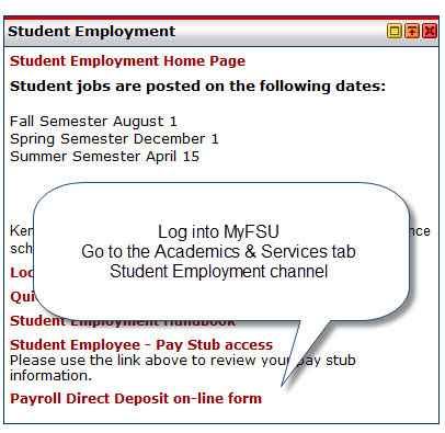Image of Student Employment Channel