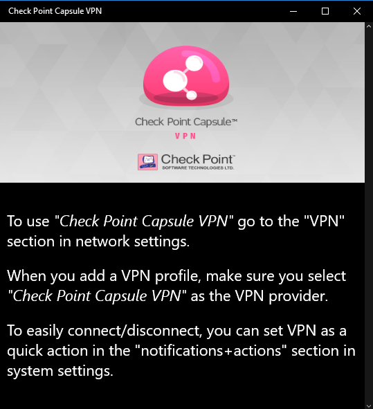  How to use Check Point Capsule VPN