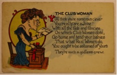 Club Woman poem