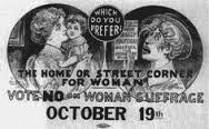 Vote No on Suffrage poster