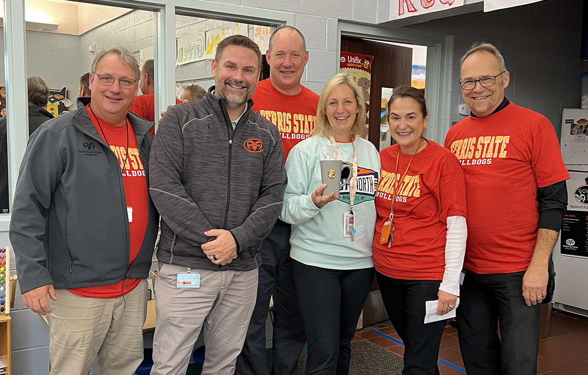 Rockford paraprofessional Sarah Grove is among 25 peers on her way to earning no-cost teaching degrees at Ferris State University through “Grow Your Own” grants from the Michigan Department of Education.