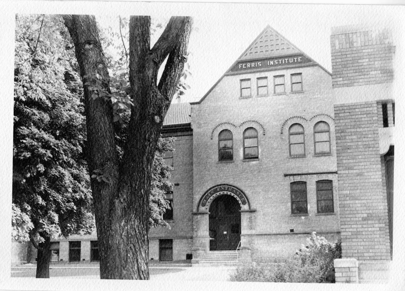 Old Main building in early 1930's