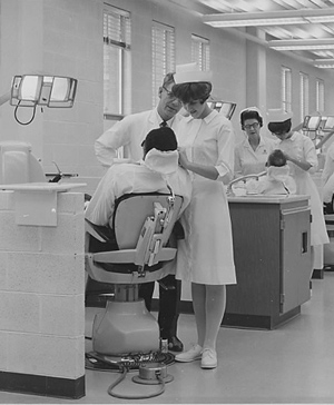 Dental hygiene students ca. 1964