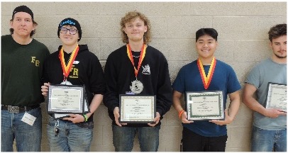 2023 Shielded Metal Arc Welding Winners