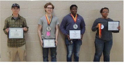 Photo of 2024 oxy fuel welding awardees, listed below