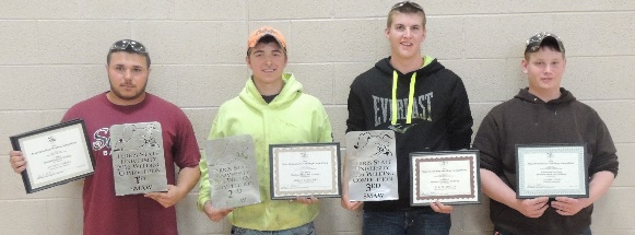 Shielded metal arc welding winners