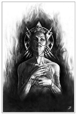 Sorceress by Tom Crecelius (Illustration Excellence Award winner)