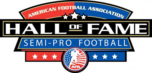 American Football Association’s Semi-Pro Football Hall of Fame Logo