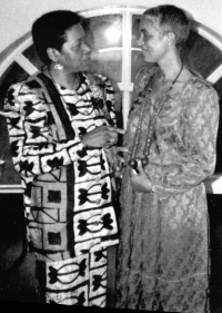 Jeannette Carson & Camille Cosby