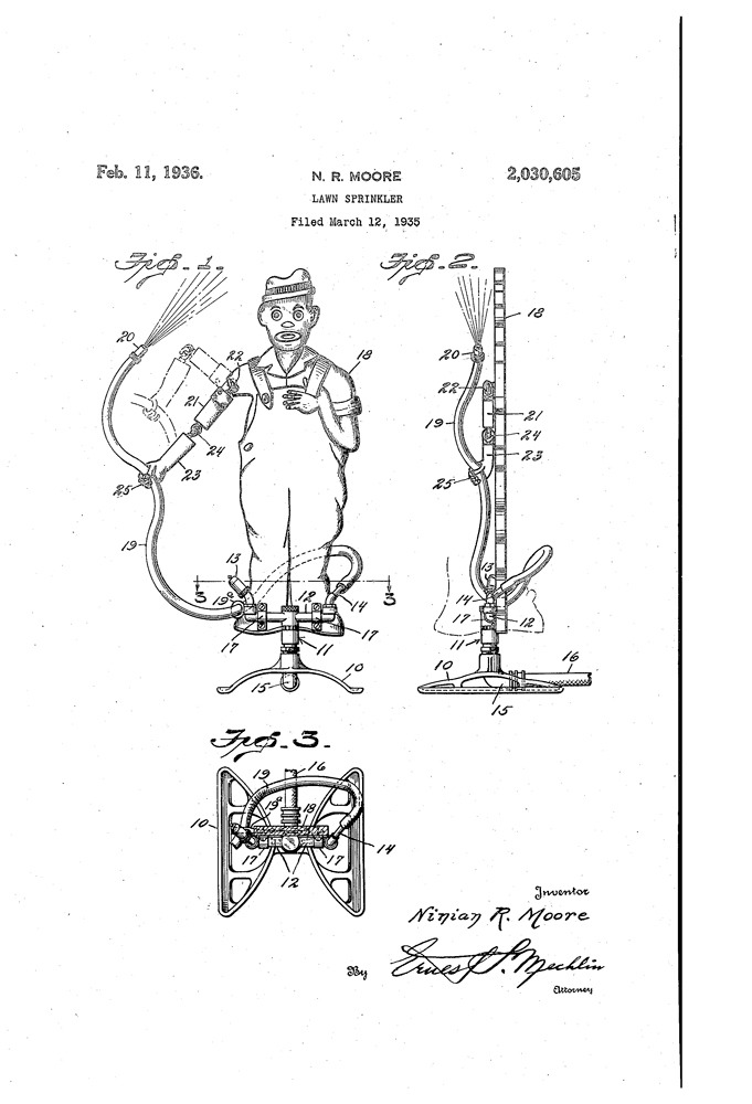US Patent Sprinklin Sambo drawing