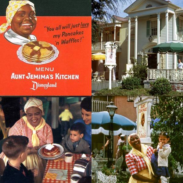Aunt Jemima restaurant collage