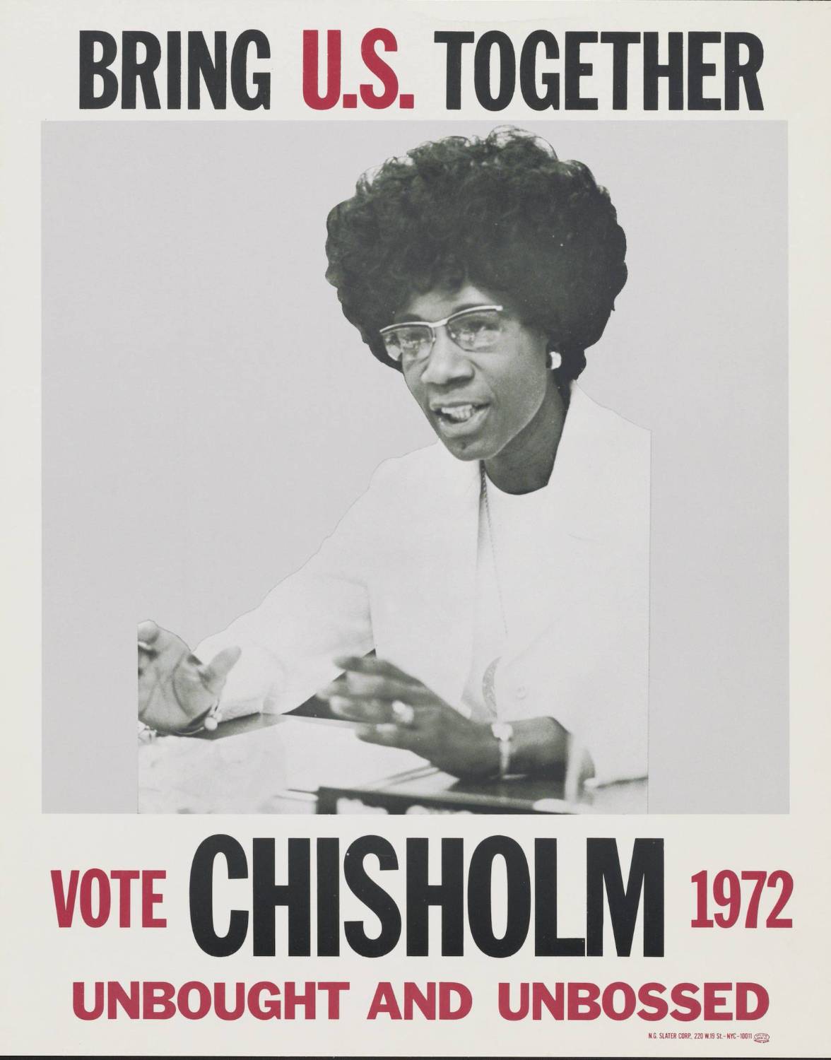 Shirley Chisholm Campaign poster