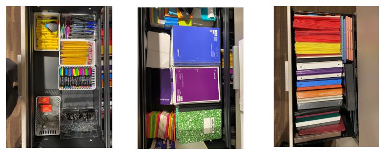 Image of library supplies