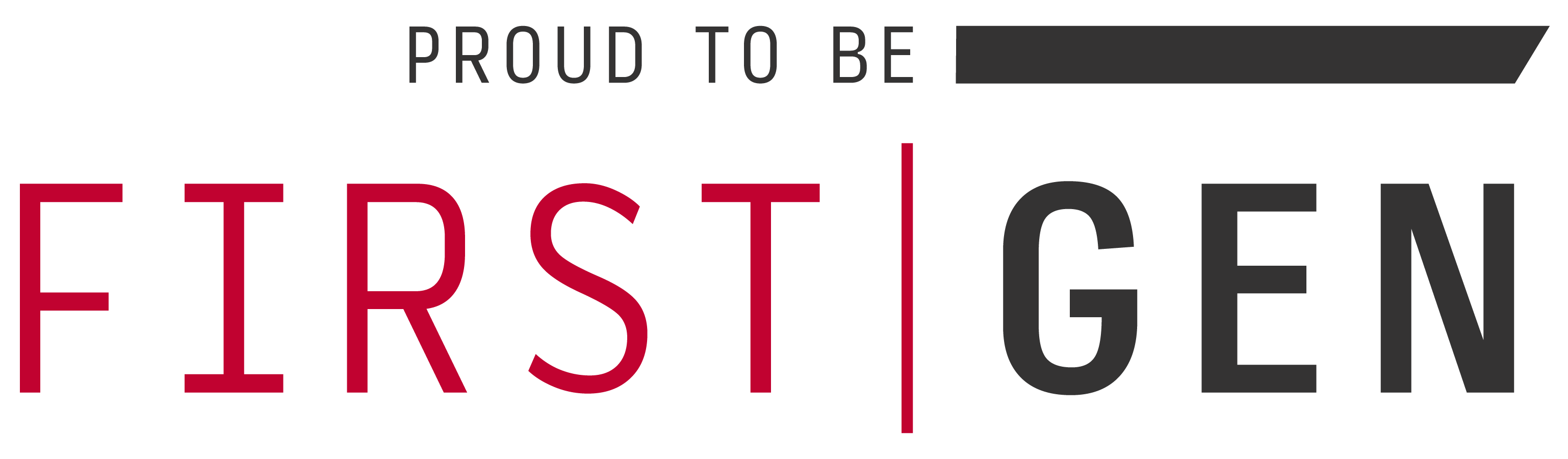 Proud to be First-Gen logo