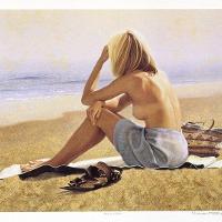 Girl On A Beach