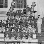 Band Inside Alumni Building Gymnasium 