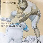 A 1959 football game program