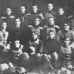 A shot of an early FI Football team