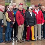 The 1968 football team celebrated its 50th reunion on Oct. 27, 2018 at Top Taggart Field.