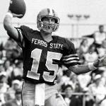 Quarterback Dave DenBraber set the NCAA Division II career passing record (since broken) in 1987 by finishing his Bulldog career with 8,536 yards