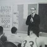 Wink Arena, home of Bulldog Basketball, was named in honor of Ferris coaching great Jim Wink.