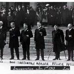 Governor Ferris taking the oath of office on January 1, 1913