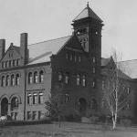 Ferris Institute after the Pharmacy Annex was added in 1901