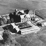 Historical Aerial View of Ferris Campus