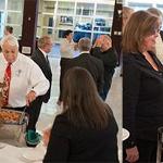 Photo of participants tasting food.