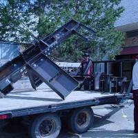 Loadout Welding to Sandblast