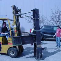 Loadout Welding to Sandblast