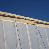 Construction Students Erect On-Site Paint Enclosure