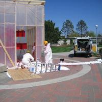 University Painters Spray Final Coating