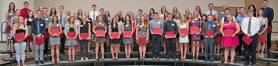 4.0 award winners, Fall 2015