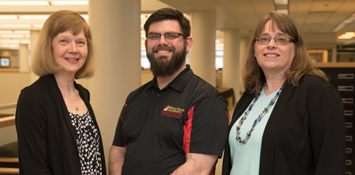 Kathleen Bearden, Gary Maixner, and Kristy Motz