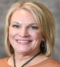 Headshot of Andrea Ruggles, Level 3 Secretary