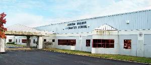 Photo of Benton Harbor Charter School Academy building.