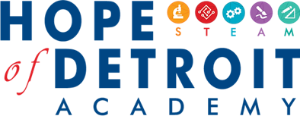 Photo of Hope of Detroit Academy's logo.
