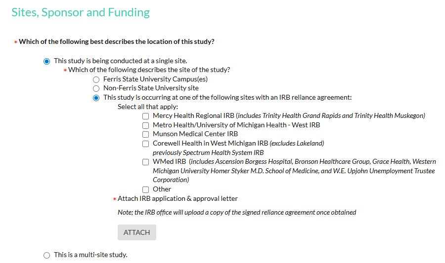 Cayuse Site Reliance Screenshot