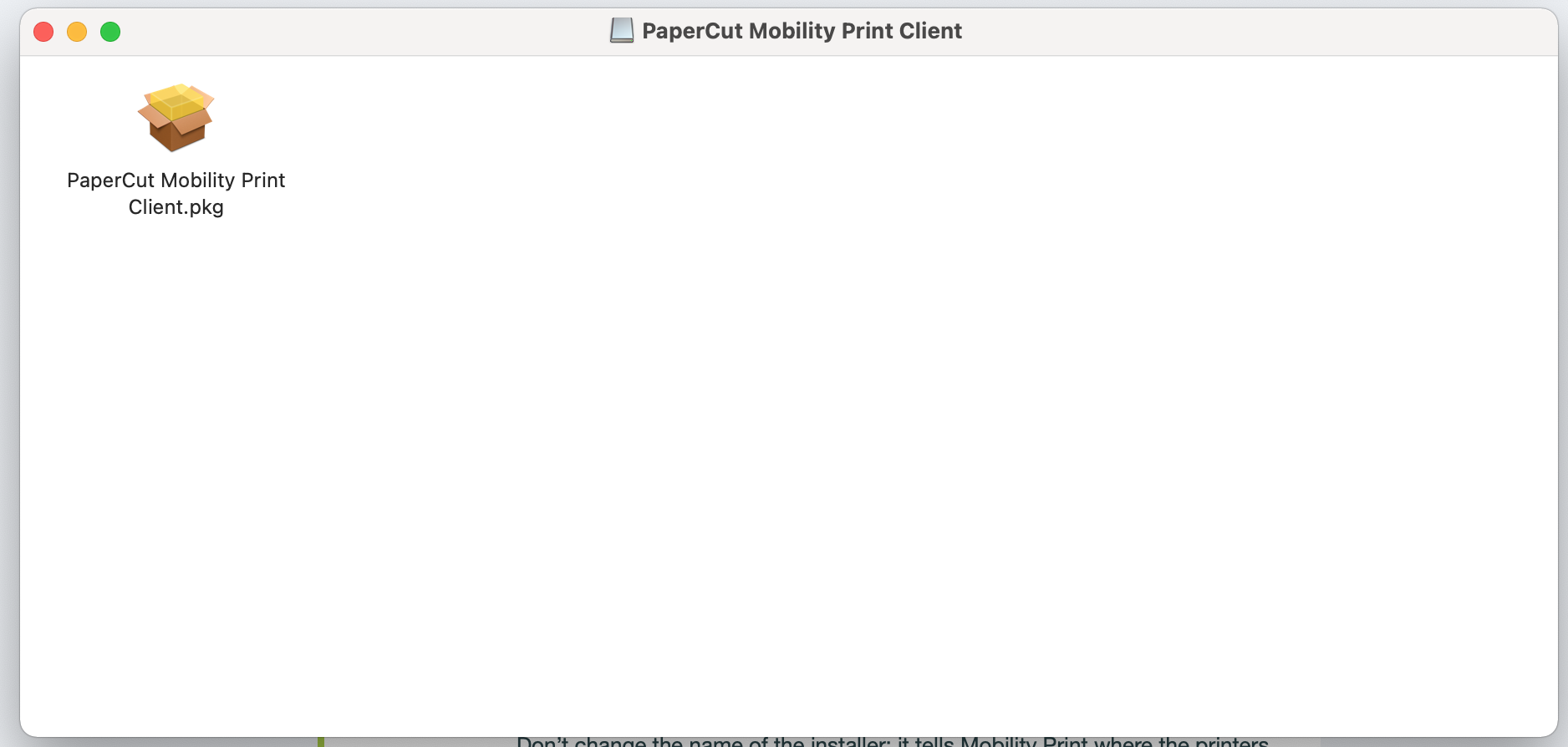 mobile print installer 