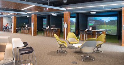 Inside of the Jaknke Learning Center