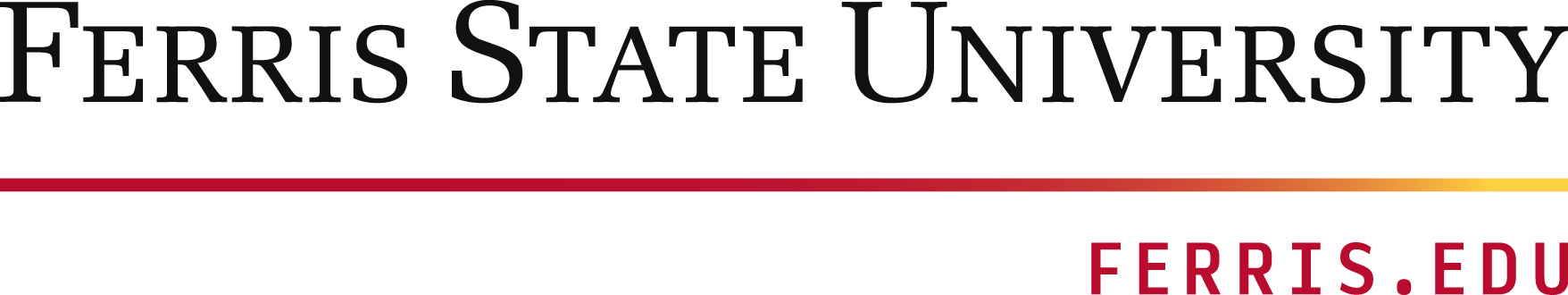 Ferris State URL Lockup Wordmark Horizontal