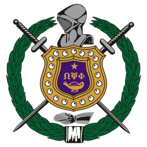 Omega Psi Phi Fraternity seal