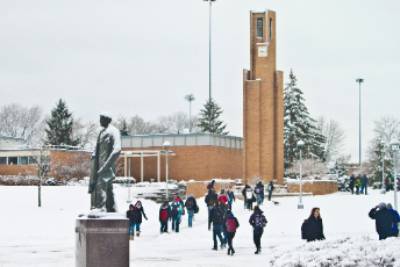 Winter on the Quad