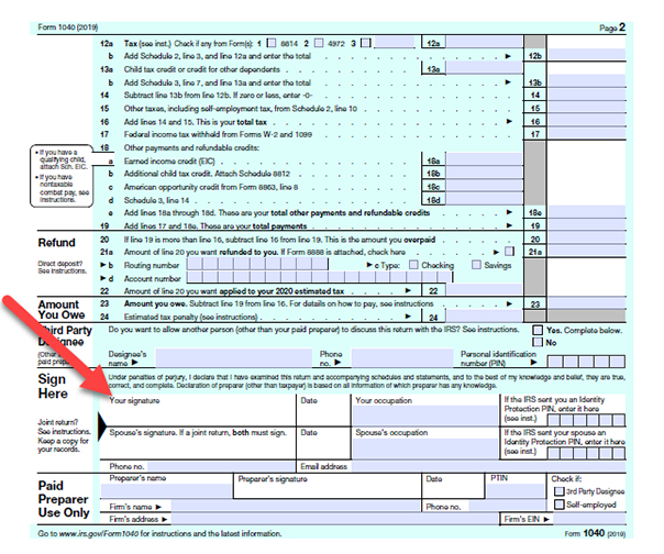 download 2019 form 1040 download 2019 form 1040