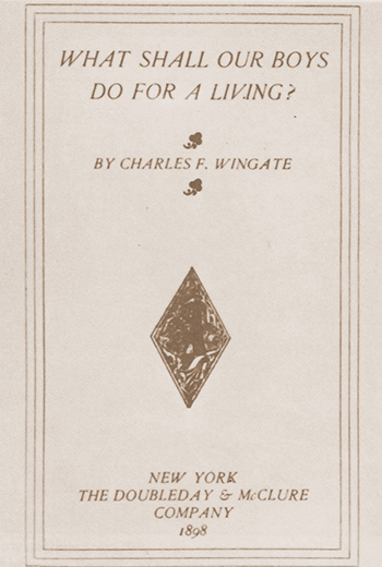 Wingate book cover