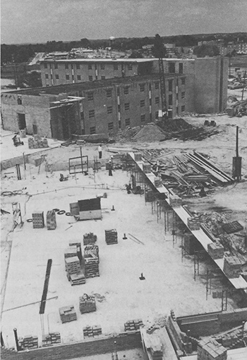 dormitories construction site