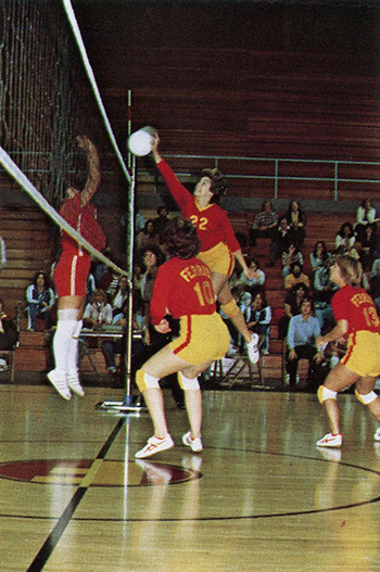 Volleyball match