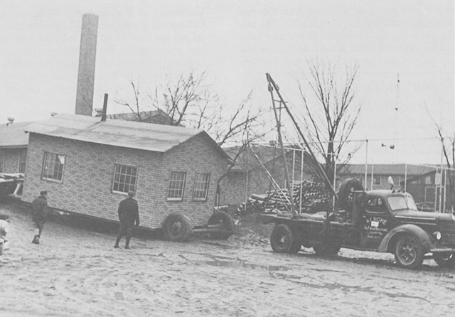 Barracks converted to classrooms