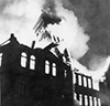 Old Main Burns